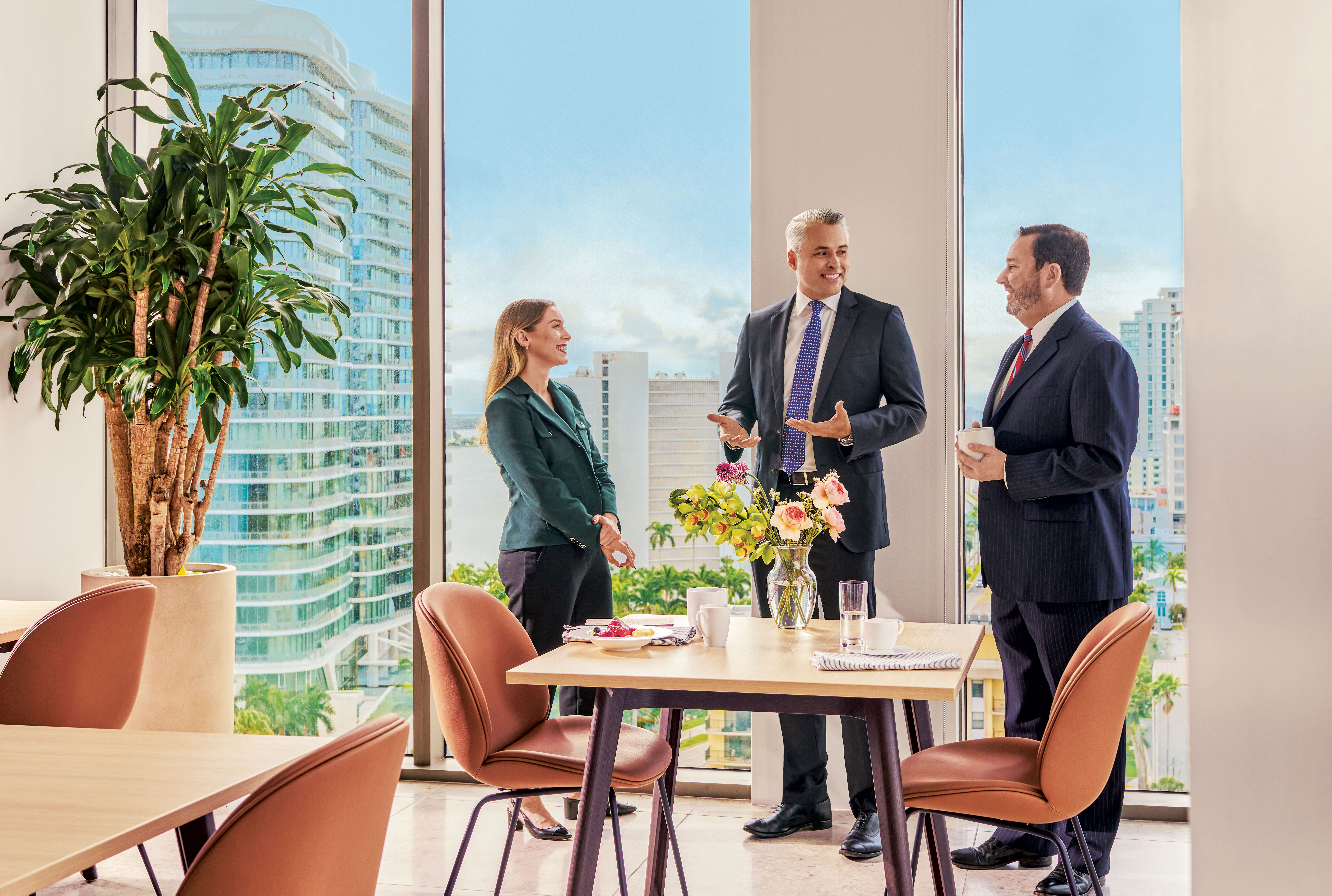 workers in an office
