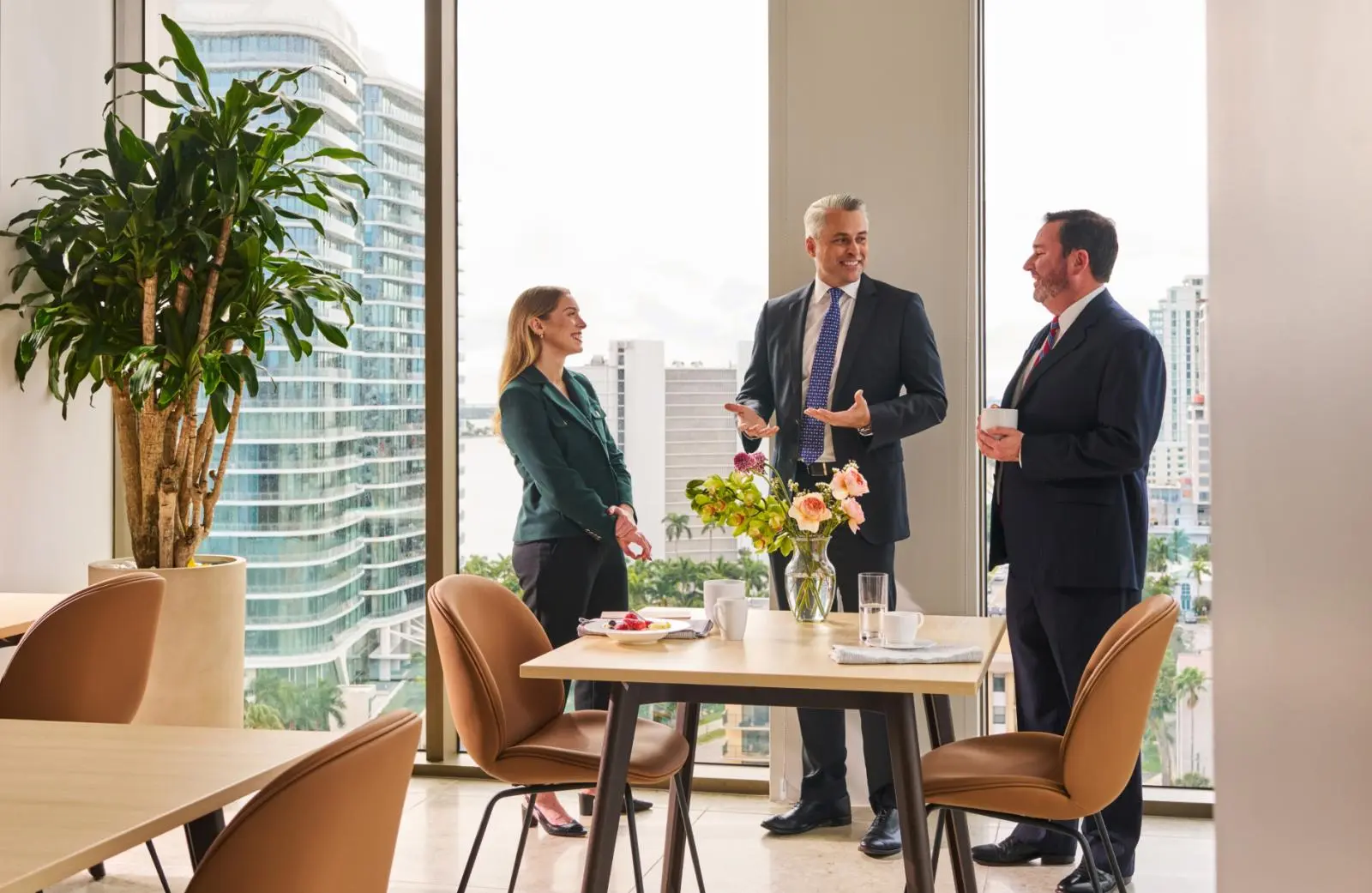 workers in an office